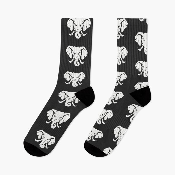 Item preview, Angry White Elephant Mascot Logo Fierce Animal Graphic designed and sold by artscripts.