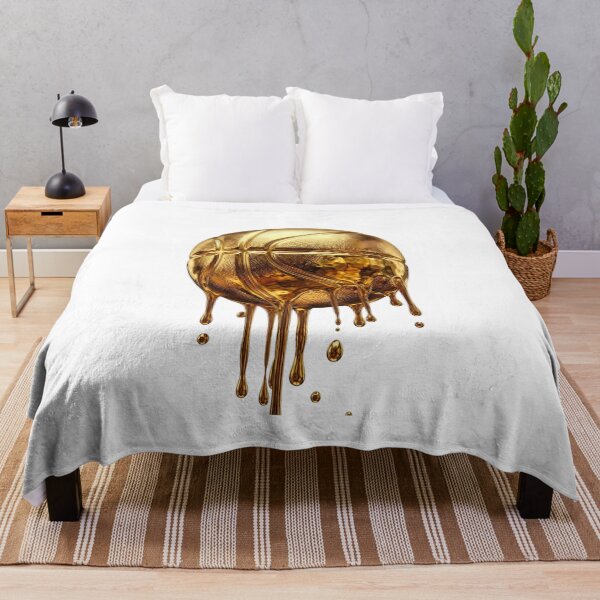 Item preview, Liquid Gold Chrome Melting Basketball designed and sold by DripCultureLab.
