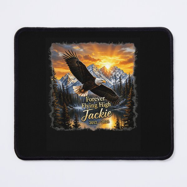 Item preview, Forever Flying High Jackie 2012 - 2016 Memorial Eagle Remembrance Loved One Loss designed and sold by CharlieConon.