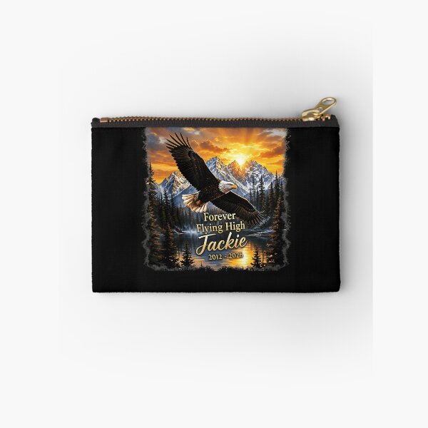 Item preview, Forever Flying High Jackie 2012 - 2016 Memorial Eagle Remembrance Loved One Loss designed and sold by CharlieConon.