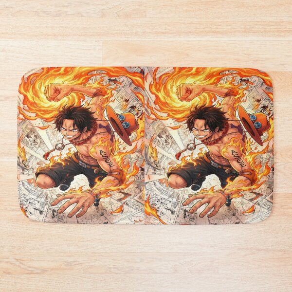 Item preview, One Piece Portgas D. Ace Fire Fist Wallpaper Aesthetic Anime Artwork designed and sold by Matt_Smith.
