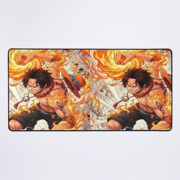 Item preview, One Piece Portgas D. Ace Fire Fist Wallpaper Aesthetic Anime Artwork designed and sold by Matt_Smith.