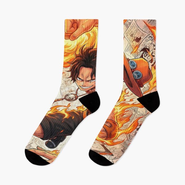 Item preview, One Piece Portgas D. Ace Fire Fist Wallpaper Aesthetic Anime Artwork designed and sold by Matt_Smith.