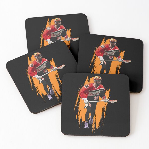 Item preview, Lacrosse Player Running Orange designed and sold by catchy  store.