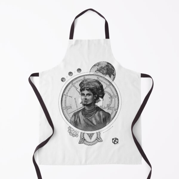 Item preview, Cosmic Pirate Woman Vintage Space Collage designed and sold by Hakubiya.