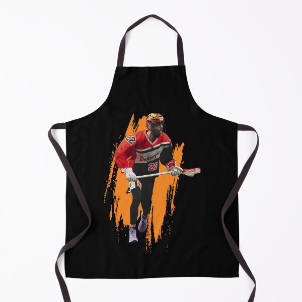 Item preview, Lacrosse Player Running Orange designed and sold by catchy store.