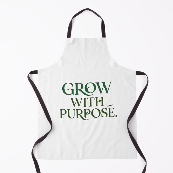 Item preview, Grow With Purpose | Sustainability Nature Positive Impact Typography Gift designed and sold by Amr Darwish Graphic designer.
