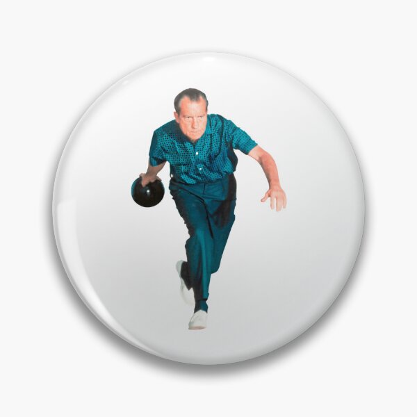 Item preview, President Richard Nixon Bowling At designed and sold by war-aooldridge.