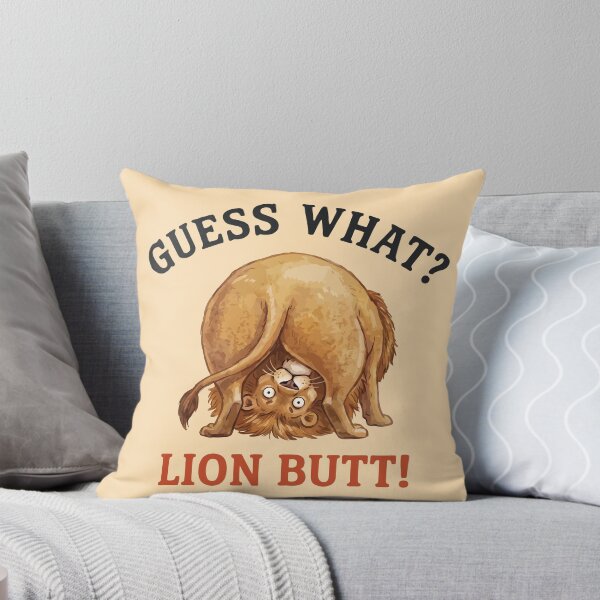 Item preview, Guess What Lion Butt Funny Animal Humor designed and sold by Amir Faysal.