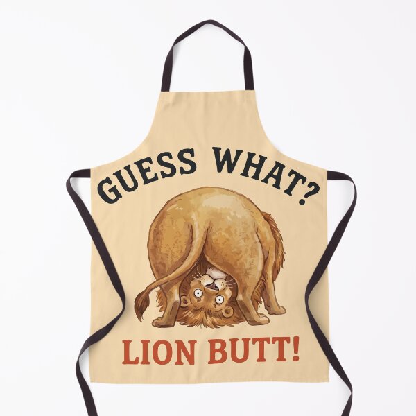 Item preview, Guess What Lion Butt Funny Animal Humor designed and sold by Amir Faysal.