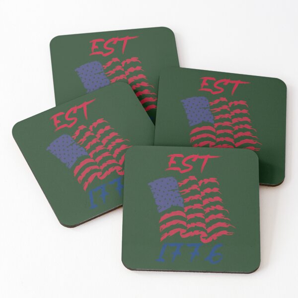 Item preview, American Patriot Flag Est 1776 Eagle 380 designed and sold by Indulgentjapan.