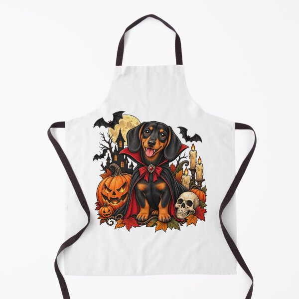 Item preview, Vampire Dachshund Halloween designed and sold by afr-saad.