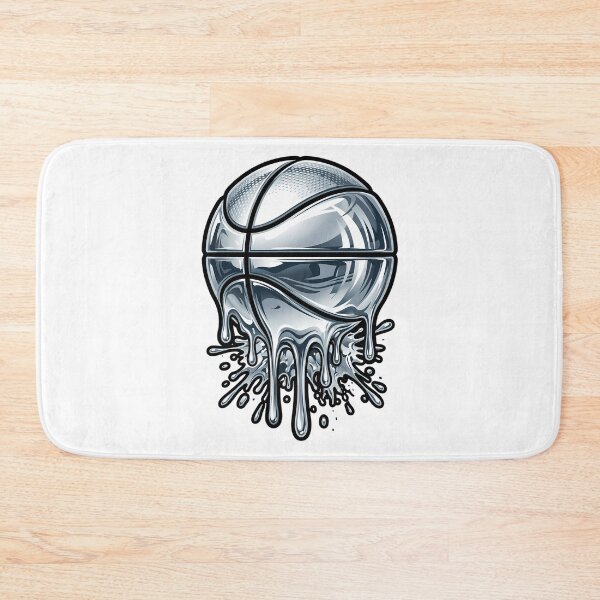 Item preview, Liquid Silver Chrome Basketball Drip designed and sold by DripCultureLab.