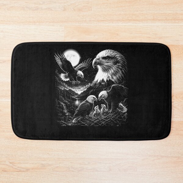 Item preview, Eagle Family Nature Wildlife Bird Watcher designed and sold by CharlieConon.