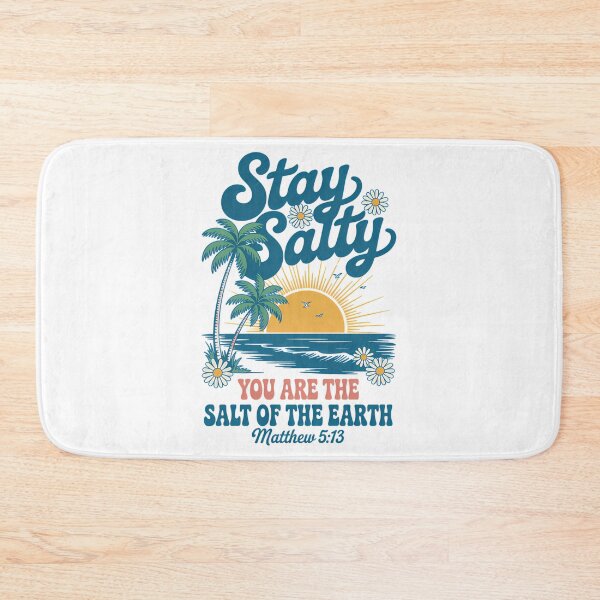 Item preview, Stay Salty Christian Beach Design Matthew 513 Bible Verse Summer Faith designed and sold by Ocea-nWhitlow.