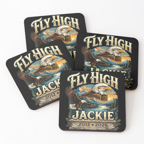 Item preview, Fly High Jackie In Loving Memory Eagle Remembrance 2012 2026 designed and sold by CharlieConon.