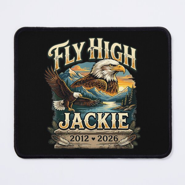Item preview, Fly High Jackie In Loving Memory Eagle Remembrance 2012 2026 designed and sold by CharlieConon.