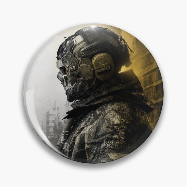 Item preview, COD MW4 Ghost Operator Profile Art designed and sold by Sellcooldesigns.