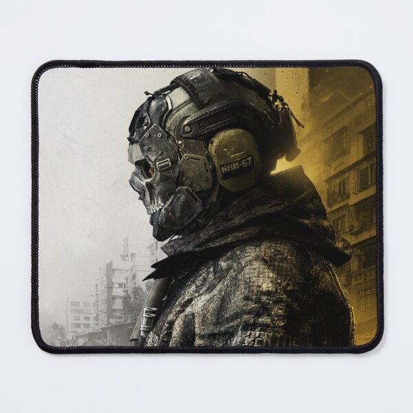 Item preview, COD MW4 Ghost Operator Profile Art designed and sold by Sellcooldesigns.