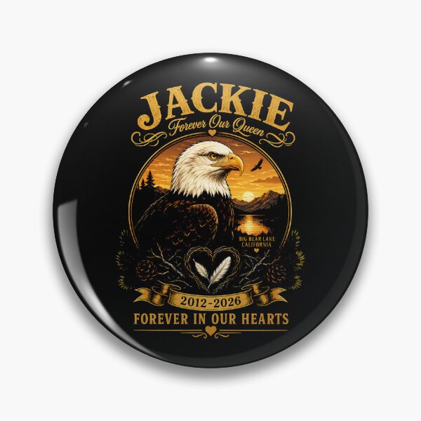 Item preview, Jackie Forever Our Queen Memorial In Loving Memory Forever In Our Hearts Tribute designed and sold by CharlieConon.