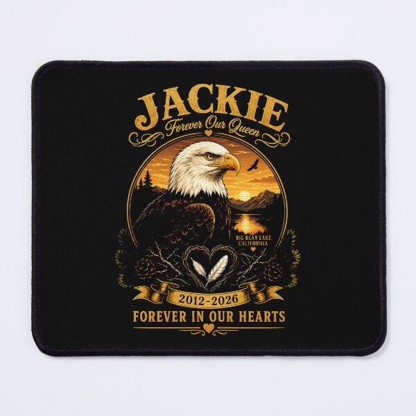 Item preview, Jackie Forever Our Queen Memorial In Loving Memory Forever In Our Hearts Tribute designed and sold by CharlieConon.