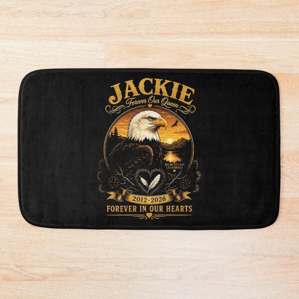 Item preview, Jackie Forever Our Queen Memorial In Loving Memory Forever In Our Hearts Tribute designed and sold by CharlieConon.