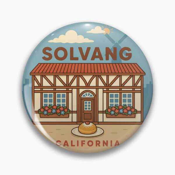 Item preview, Solvang California: Danish Bakery designed and sold by CircinusStore.