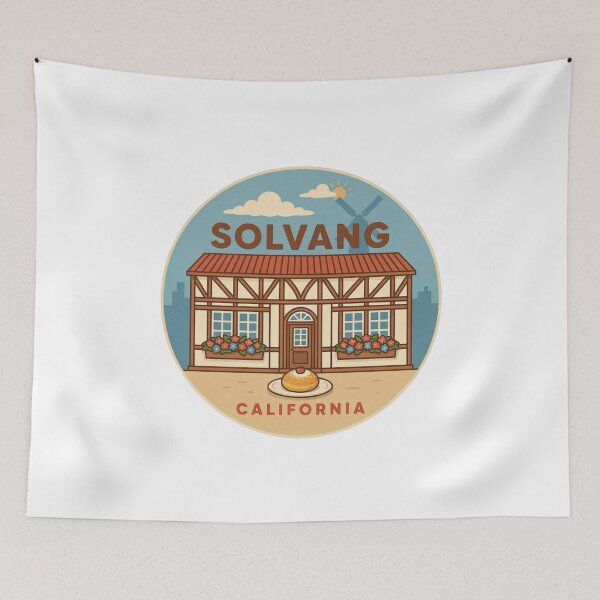 Item preview, Solvang California: Danish Bakery designed and sold by CircinusStore.