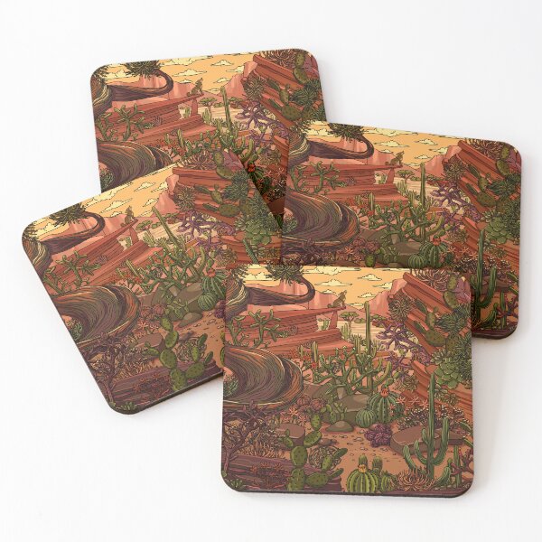 Item preview, Desert cactus canyon designed and sold by Olga Kholkina.
