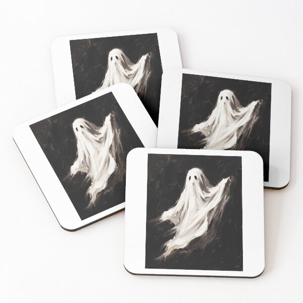 Item preview, Expressionist Oil Painting Floating Ghost designed and sold by Steele-Art.