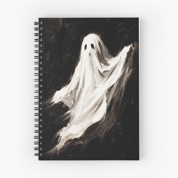 Item preview, Expressionist Oil Painting Floating Ghost designed and sold by Steele-Art.