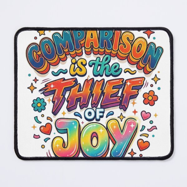 Item preview, COMPARISON IS THE THIEF OF JOY designed and sold by likbatonboot.