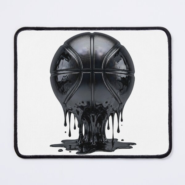 Item preview, Stealth Black Chrome Melting Basketball designed and sold by DripCultureLab.