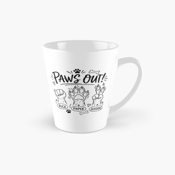 Item preview, Paws Out Dog Funny Rock Paper Scissors Cute Doodle Dog Lover Puppy Paw Print designed and sold by ZIGLWORKS.