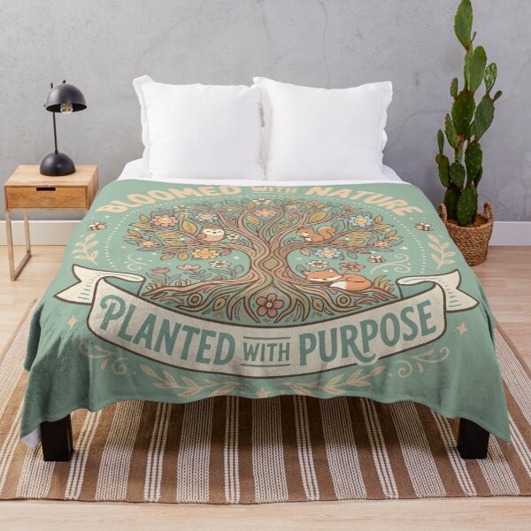 Item preview, Bloomed With Nature Planted With Purpose Magical Tree designed and sold by Amir Faysal.