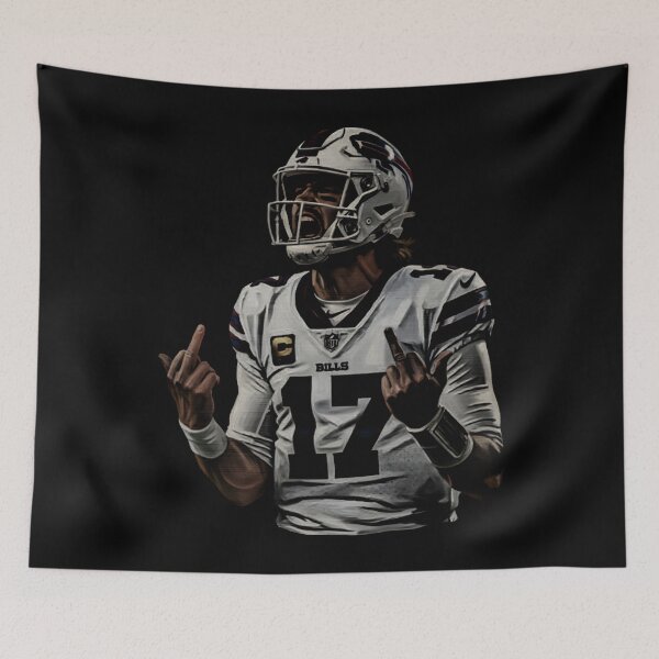 Item preview, Josh Allen The Middle Finger MVP Retro designed and sold by CapSoulCo.