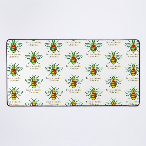 Item preview, Manchester Worker Bee buzzing Christmas green-yellow-red designed and sold by bravoalpha.