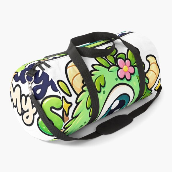 Item preview, Vacuuming Swamp Monster designed and sold by Thai Vibe Studio.