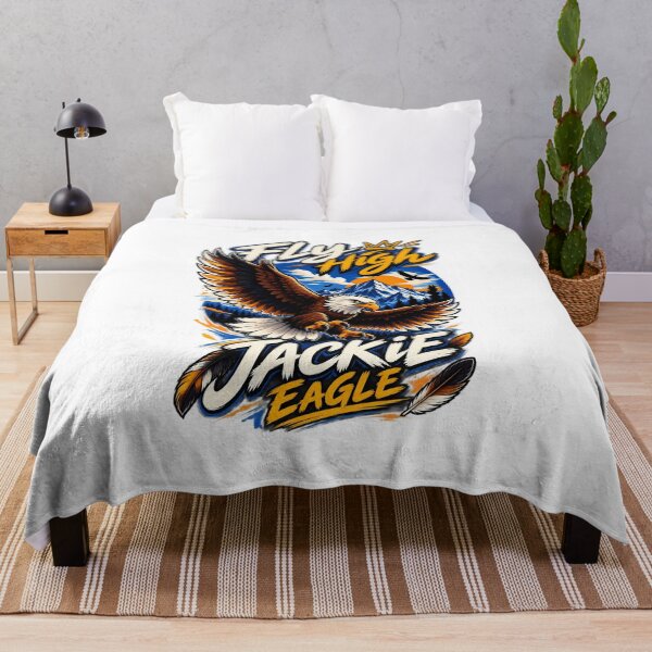 Item preview, Fly High Jackie Eagle T-Shirt – Bold Eagle Graphic Tee for Bird & Nature Lovers designed and sold by Artimax-Studio.