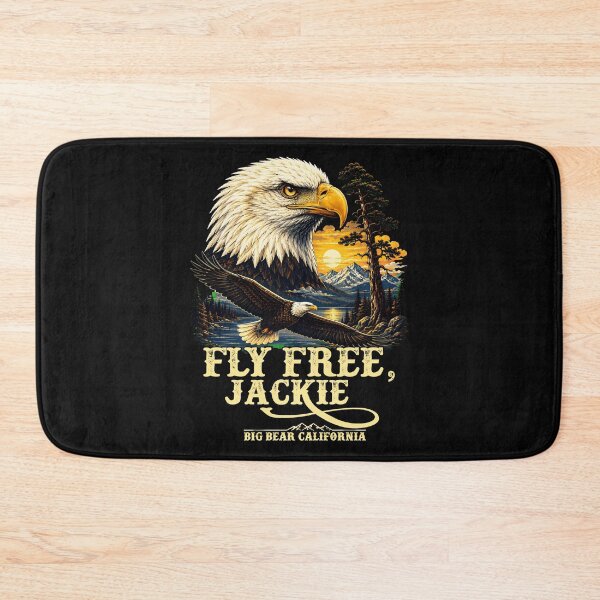 Item preview, Fly Free, Jackie Big Bear California Eagle Wildlife Nature designed and sold by CharlieConon.