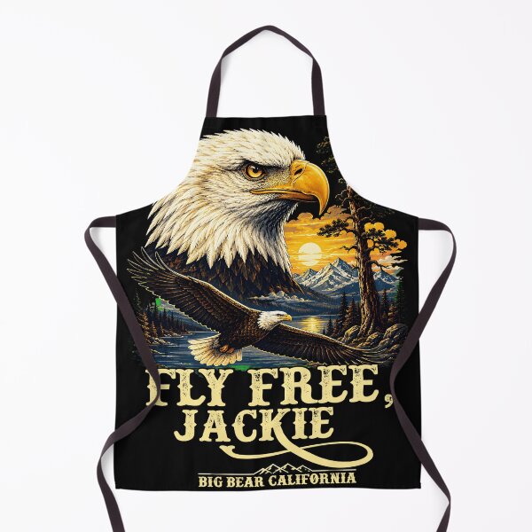 Item preview, Fly Free, Jackie Big Bear California Eagle Wildlife Nature designed and sold by CharlieConon.