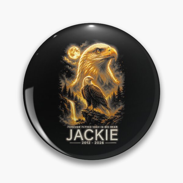 Item preview, Forever Flying High In Big Bear Jackie 2012 - 2026 Eagle Memorial designed and sold by CharlieConon.