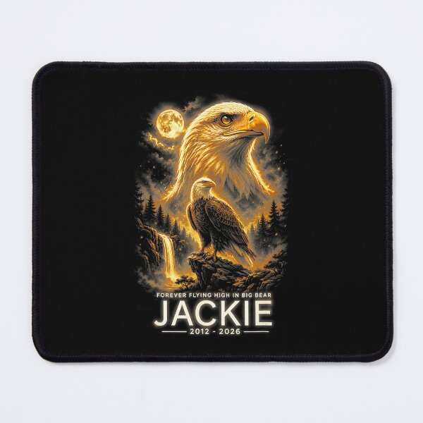 Item preview, Forever Flying High In Big Bear Jackie 2012 - 2026 Eagle Memorial designed and sold by CharlieConon.