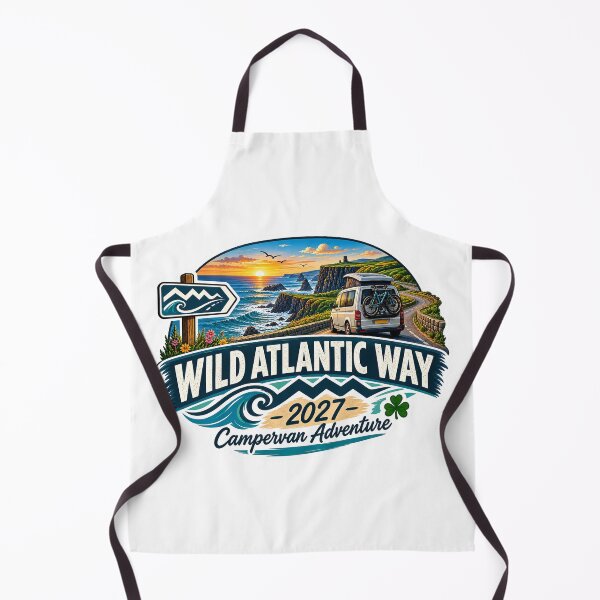 Item preview, Campervan Ireland Atlantic Way 2027 designed and sold by REAL IRISH GIFTS.