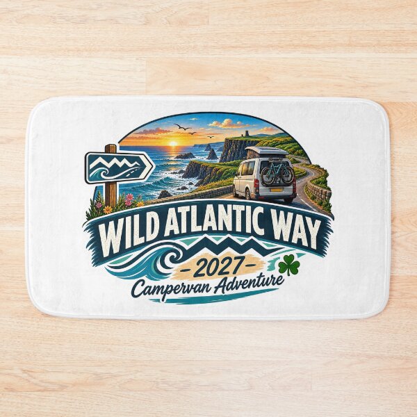 Item preview, Campervan Ireland Atlantic Way 2027 designed and sold by REAL IRISH GIFTS.