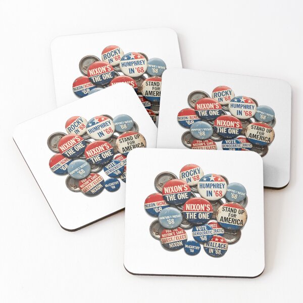Item preview, Vintage 1968 Presidential Campaign Button Art designed and sold by war-aooldridge.