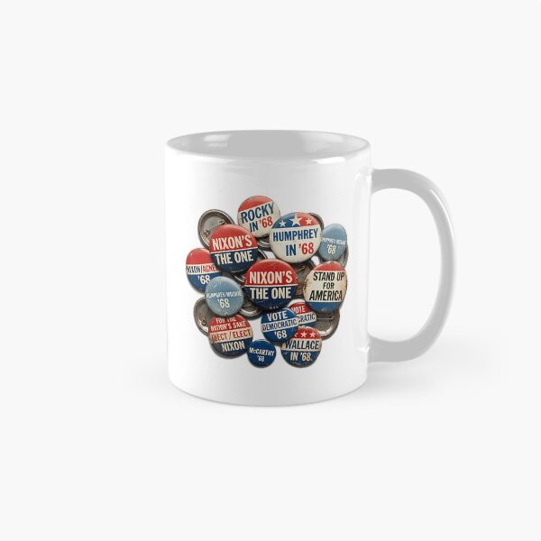 Item preview, Vintage 1968 Presidential Campaign Button Art designed and sold by war-aooldridge.