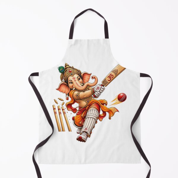 Item preview, Ganesha Cricket Indian Symbol | Spiritual Meditation Design designed and sold by Cool Robot Bro..