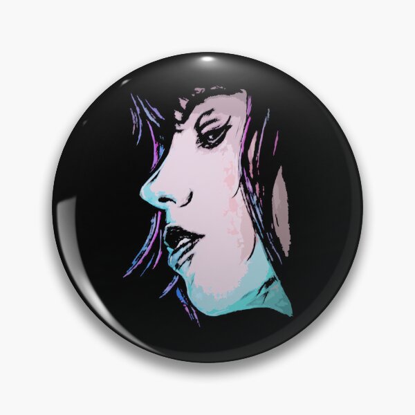 Item preview, Major Motoko Kusanagi Neon Profile Close-Up designed and sold by ElizaMedhurst.