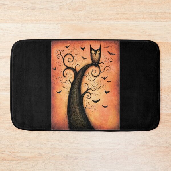 Item preview, Owl in a tree. Halloween. designed and sold by MagelliShop.